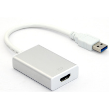 Alta velocidad macho a hembra convertidor USB 3.0 a HDMI Cable adaptador